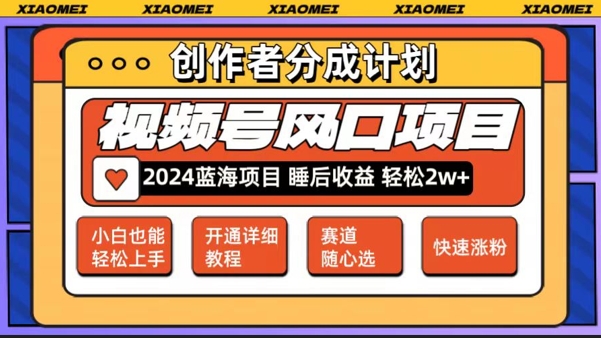 【老人言赛道领域】视频号最新爆火赛道，0粉新号条条过原创热门，小白轻松易上手-赚钱网