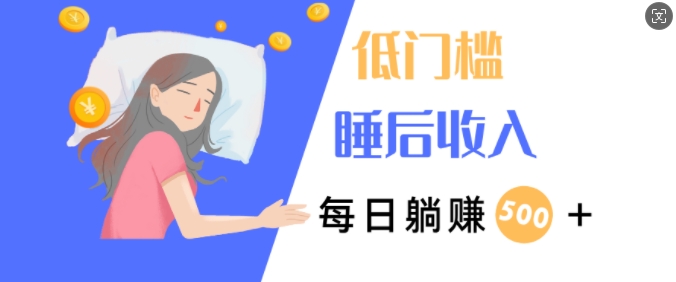 2024视频号红利项目每天半小时，低门槛睡后收入，每日几张，小自也能轻松上手-赚钱网