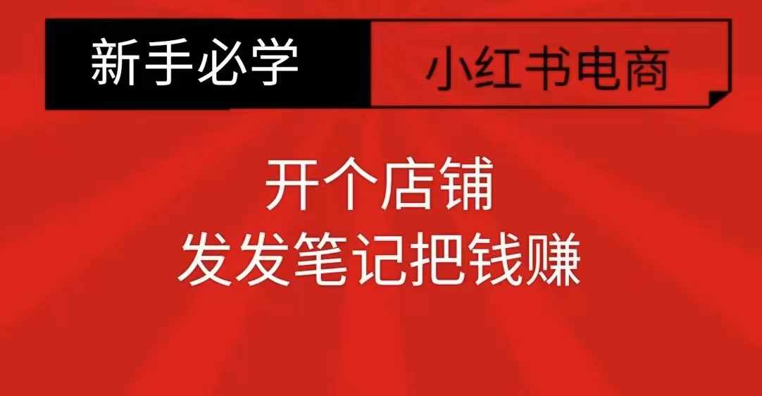 小红书零食共创【新手易上手】开个店铺，发发笔记把钱赚-赚钱网