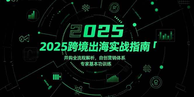 （15503期）2025跨境出海实战指南，并购全流程解析，自创营销体系，专家基本功训练-赚钱网