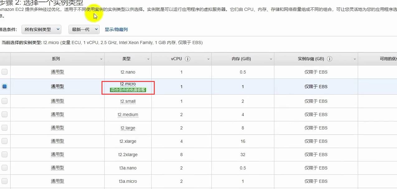 aws 永久免费服务器申请教程（保姆级别）插图2