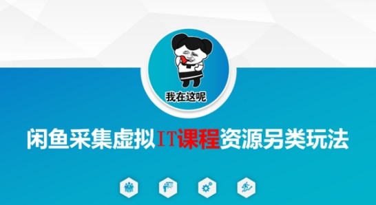 闲鱼采集虚拟IT课程资源另类玩法，干货满满-赚钱网