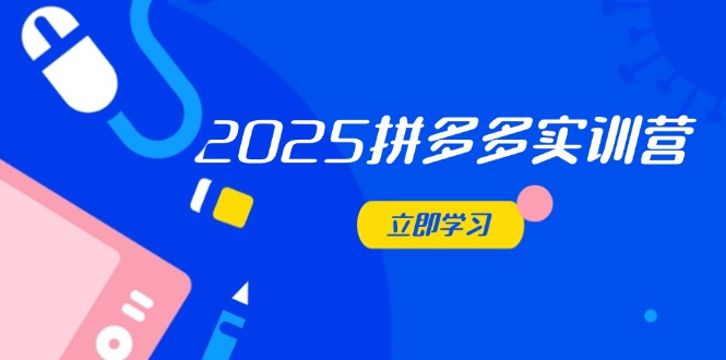 （14531期）2025拼多多实训营：深度剖析运营关键，助力电商人快速提升-赚钱网