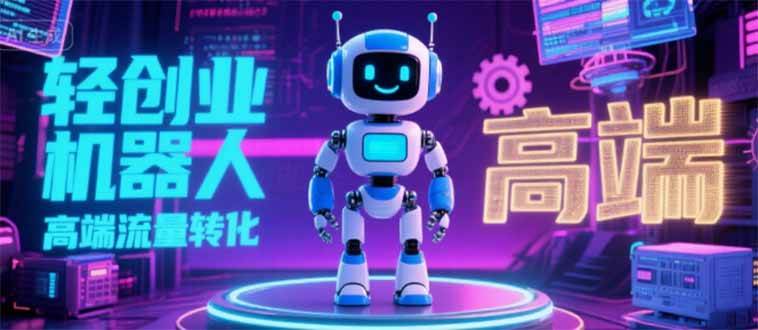 （15537期）2025 独立玩家必看：机器人 IP 流量转化新玩法，N 粉变现高效路径揭秘-赚钱网