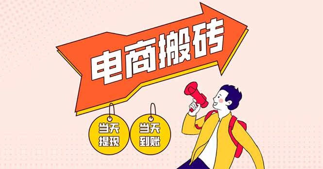 （14310期）电商搬砖项目，单机日收益300+，非常暴力，小白上手就会-赚钱网