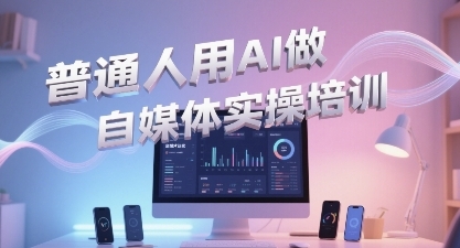 普通一个人用AI做自媒体，助你轻松开启AI自媒体创作之路-赚钱网