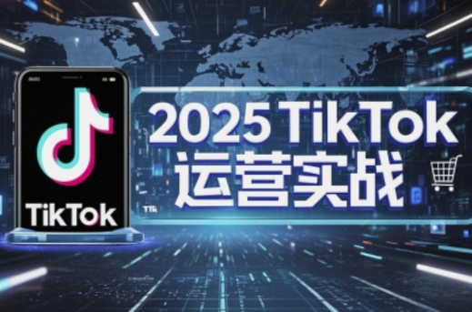 2025TikTok电商运营，掌握TikTok店铺运营核心技巧，实现低成本高转化-赚钱网