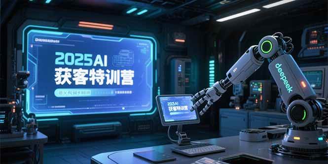 （15289期）2025AI获客特训营，AI图文视频全制作，deepseek工具实操教学-赚钱网