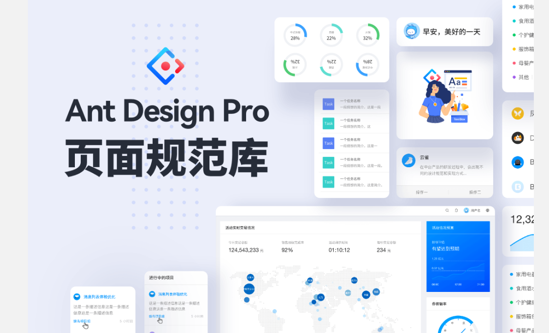 Ant Design(阿里开源前端UI框架及React组件库)-赚钱网