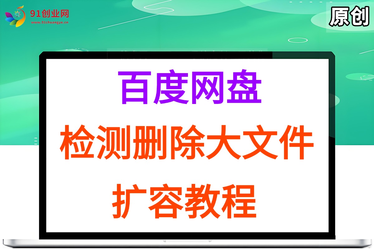 （15239期）百度网盘：检测删除大文件，附带百度网盘扩容教程和软件-赚钱网