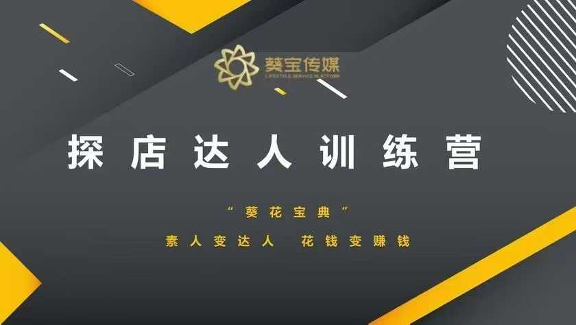 探店达人训练营，素人变达人，花钱变赚钱-赚钱网