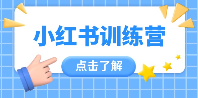 （14545期）小红书训练营，助小白入门，掌握技巧变达人，课程实操又全面（12节课）-赚钱网