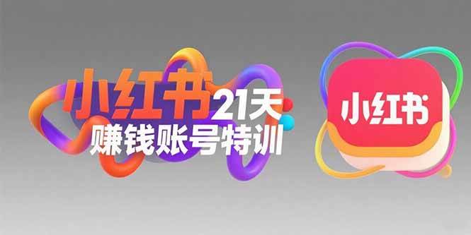 （15427期）小红书21天赚钱账号特训：黄金定位技巧，高转粉文案创作，科学引流策略-赚钱网
