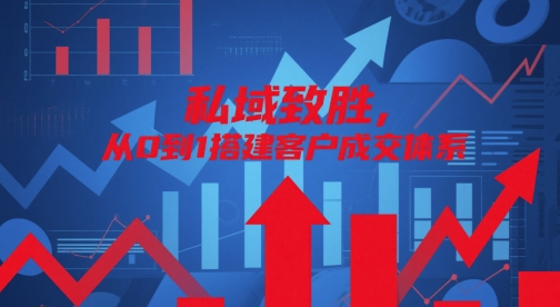 私域致胜，从0到1搭建客户成交体系-赚钱网