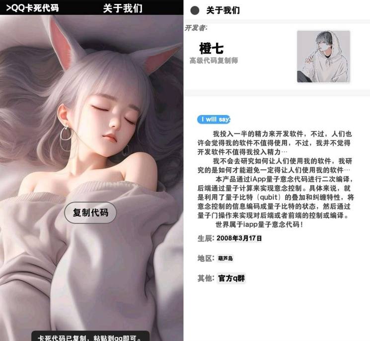 QQ卡死代码_1.0直接卡死对方-赚钱网
