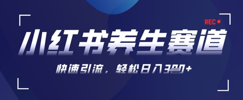 AI+可画生成小红书养生作品，新手暴力起号，矩阵操作，轻松日入3张+-赚钱网