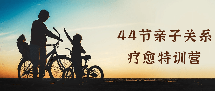 44节亲子关系疗愈特训营-赚钱网