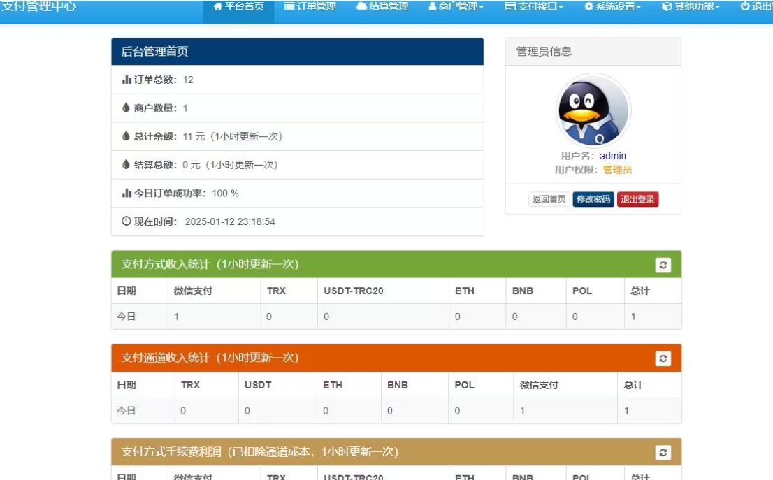 新版2025易支付系统源码epay运营版 轮询/投诉/进件等-赚钱网