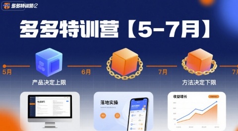 多多特训营【5-7月】产品决定上限，方法决定下限，各种玩法技巧落地实操-赚钱网