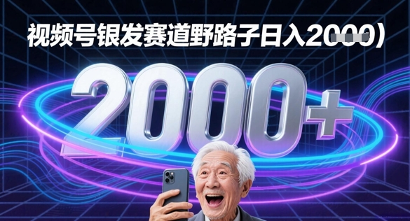 蝴蝶号银发赛道流量密码野路子日入多张-赚钱网