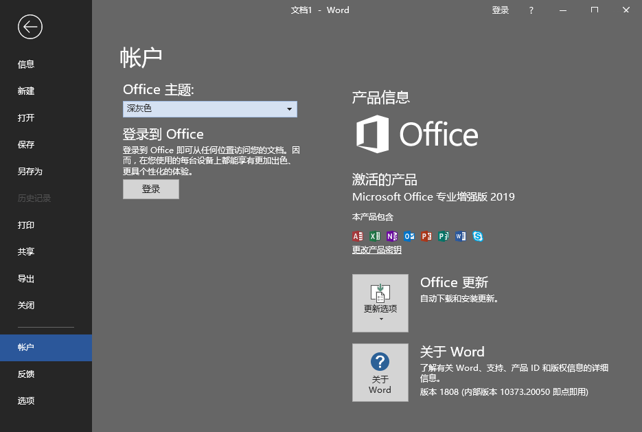 微软Office 2019 25年7月授权版插图1