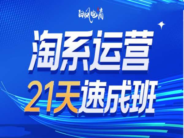 淘系运营21天速成班35期，年前最后一波和2025方向-赚钱网