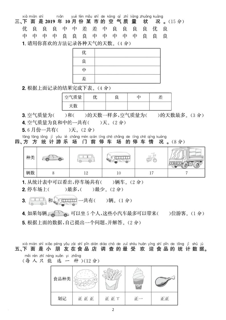 25二下数学第一单元拔尖测试卷2（含答案5页）人教插图1