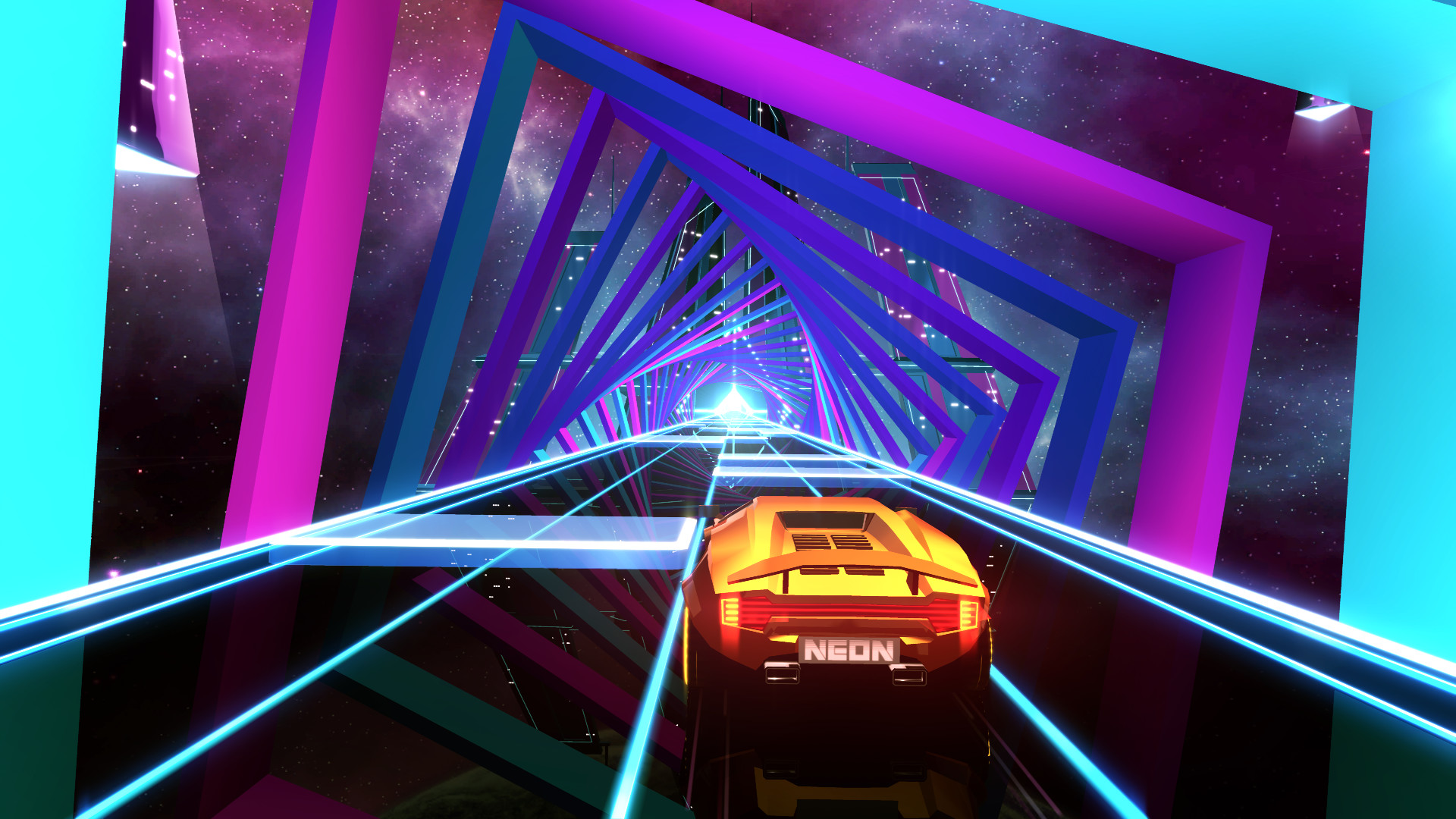 霓虹飞车/Neon Drive插图4