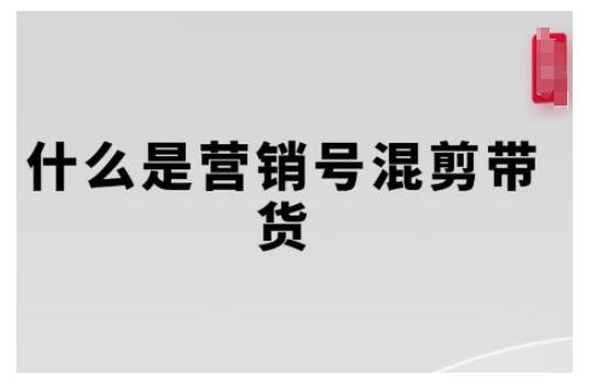 营销号混剪带货，从内容创作到流量变现的全流程，教你用营销号形式做混剪带货-赚钱网