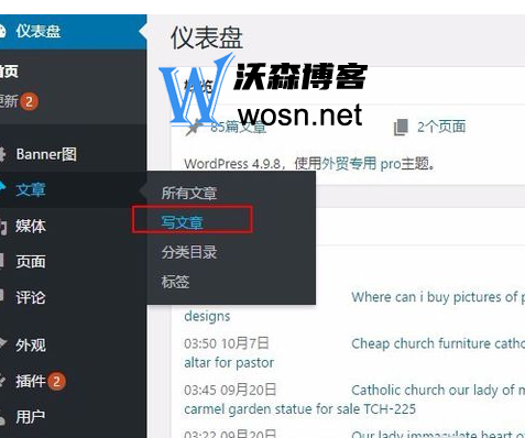 怎么进去wordpress看文章，wordpress最全使用方法插图2